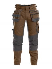 Dassy work pants Flux with stretch, holster pockets and knee pad pockets